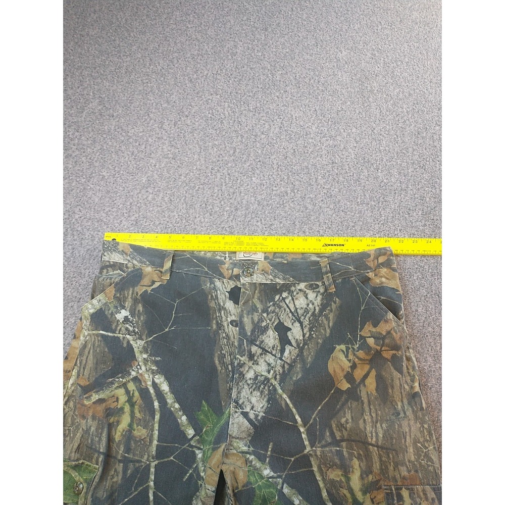 Mossy Oak Apparel Explorer Midweight Camo Cargo Pants Mens XL Break-Up Hunting - Picture 11 of 16